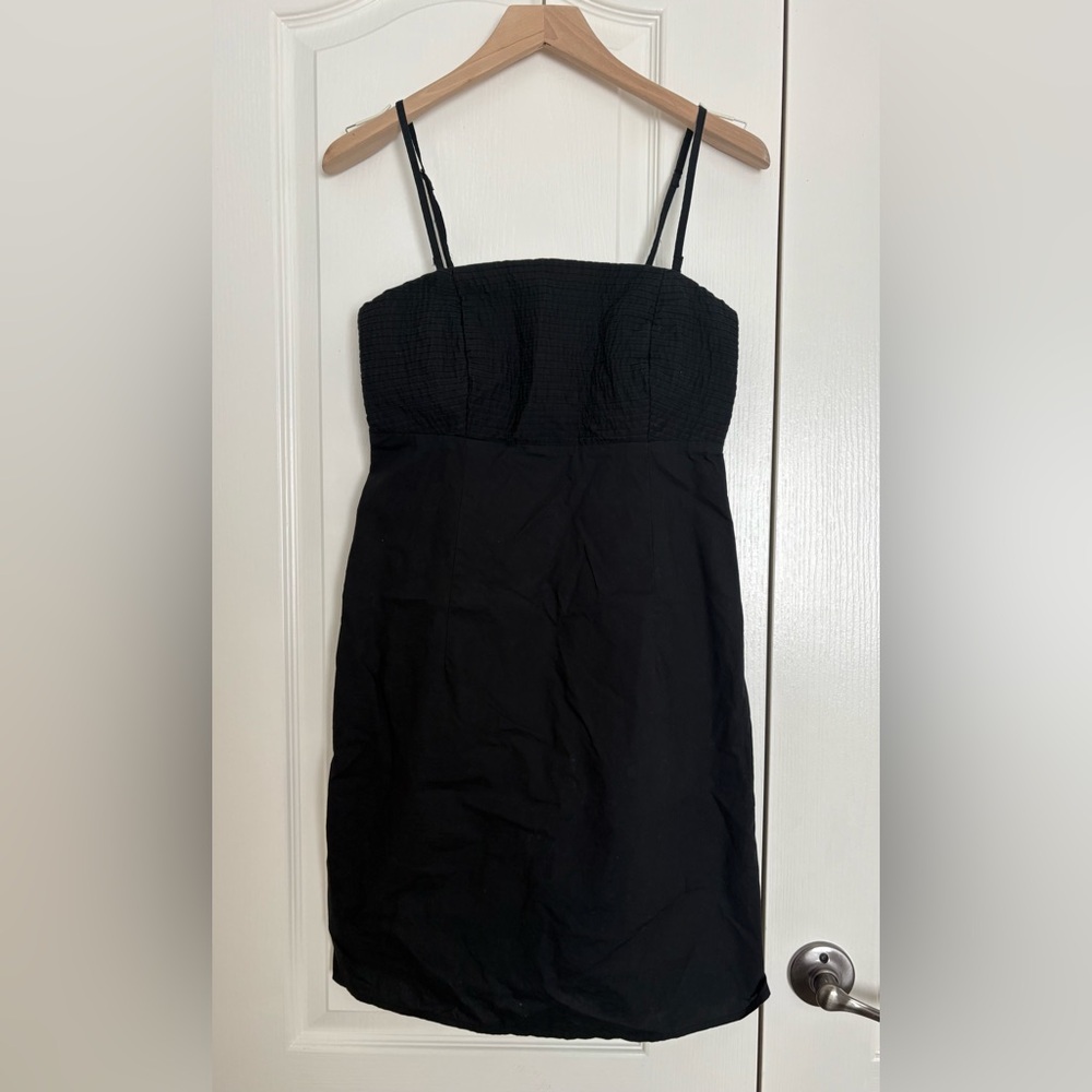 GAP Black Strapless Dress